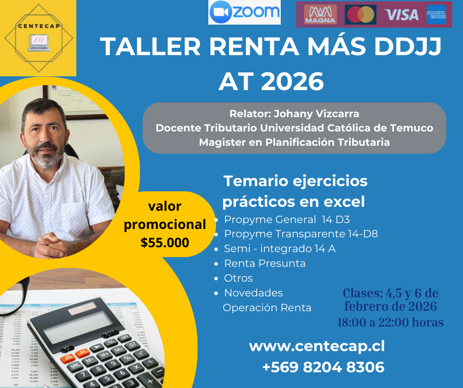 Seminario Operación Renta AT2026 más Declaraciones Juradas - Imagen 3